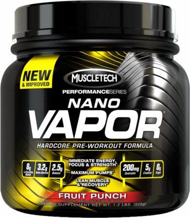 pré treino nano vapor